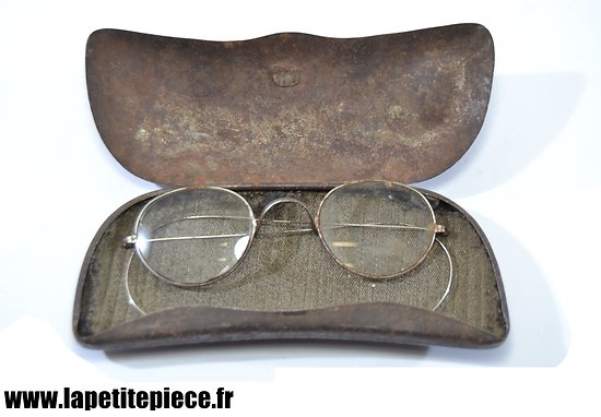 Paire de lunettes de vue époque Première Guerre Mondiale