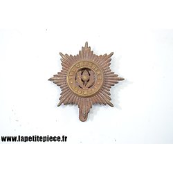 Insigne de casquette Anglais WW1 - The Cheshire Regiment. Pièce de terrain