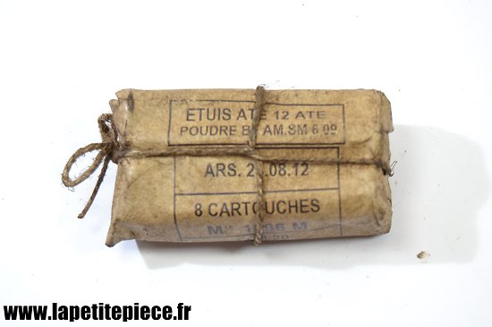 Repro paquet de cartouches 8mm Lebel Première Guerre Mondiale