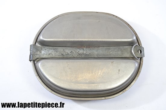 Gamelle américaine US M.A.Co 1944 Acier inoxydable. Can meat stainless steel M-1932