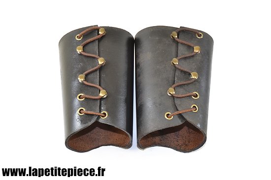 Repro jambières cuir tenue 1914 . France WW1