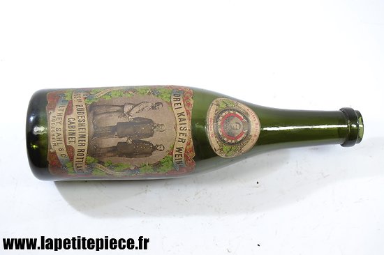 Repro bouteille de vin Allemande WW1