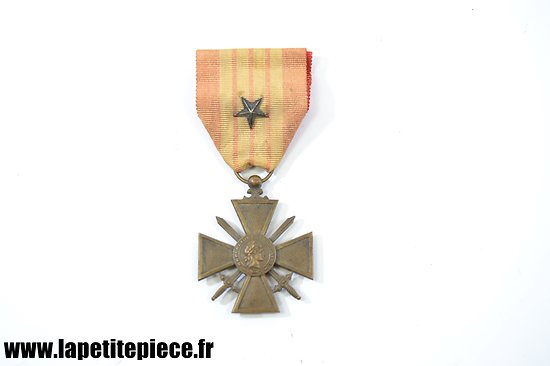 Croix du combattant 1939 - avec citation.