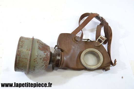 Masque à gaz défense passive Belge L.702 taille 1. Belgique WW2
