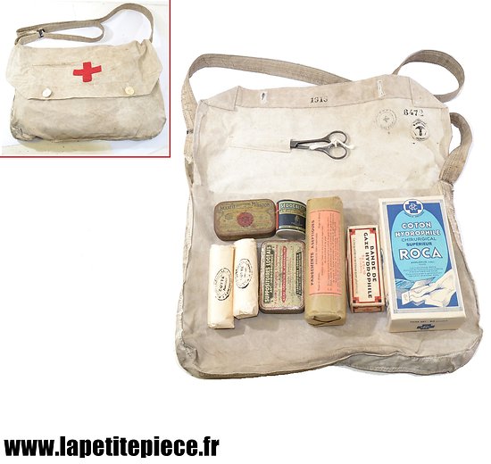 Repro musette Infirmière Croix Rouge – France WW1