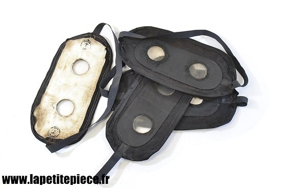 Repro masque / lunettes de protection Français pour masque TN / tampon P et compresse C1. France 1915