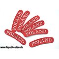 Repro titre d'épaule / patch brodée POLAND / Armée Polonaise