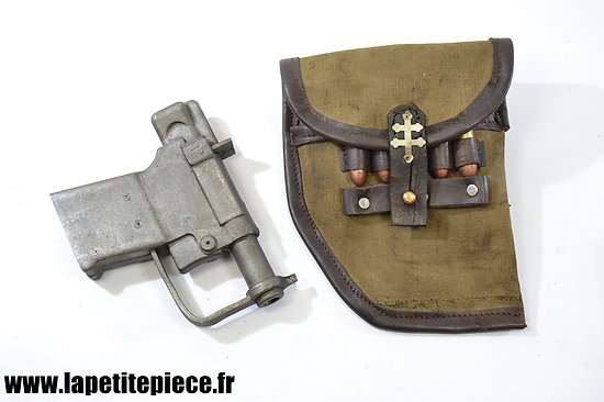 Repro pistolet LIBERATOR FP45 avec étui. France WW2 résistance FFI