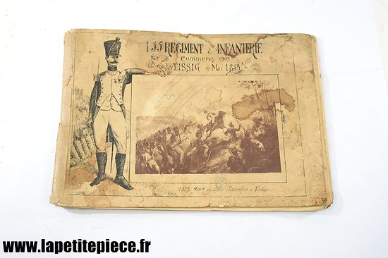 Livre photos souvenir 155 RI Régiment d'Infanterie Commercy 1903