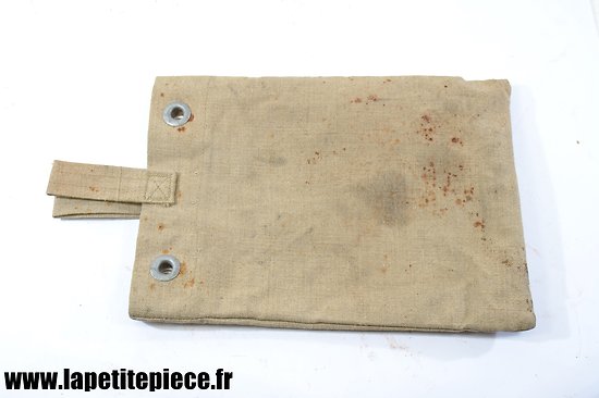 Sac à bandage d'infirmier / brancardier Armée Française WW2. 