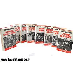 Livres - La grande histoire des Français sous l'occupation. Par Henri Amouroux. Edition 1988. 8 tomes