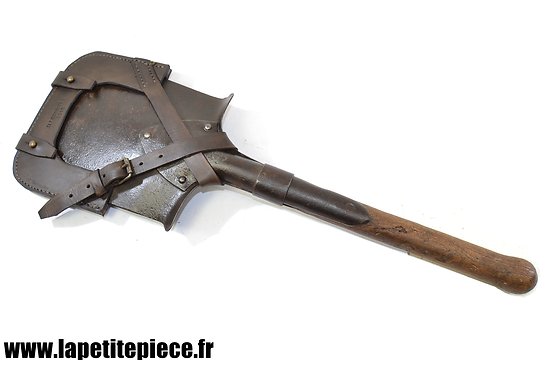 Pelle Française avec repro étui modèle 1914 - France WW1 / WW2