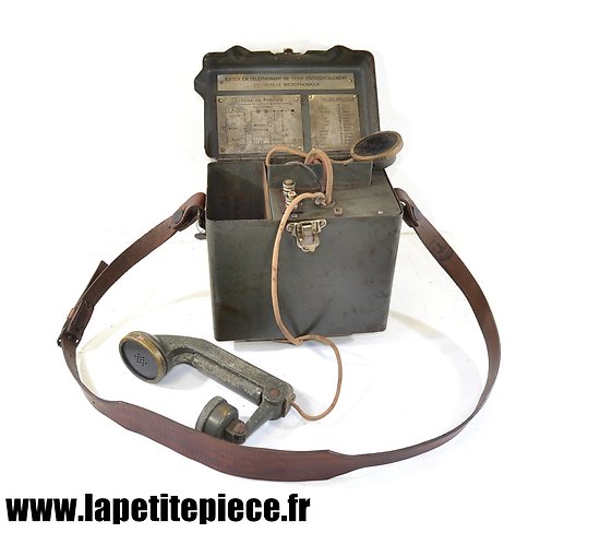 Téléphone militaire modèle 1932. TM32. France WW2 