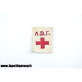 Repro patch brodé Croix Rouge SBM ADF UFF Infirmière Administrative. Cape et pèlerine