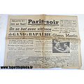 Journal Paris-Soir mai-juin 1940