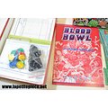 Plateau de jeu Blood Bowl - le casque Sanglant - Gamesworkshop 1986