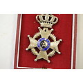 Croix de Chevalier de l’ordre de Léopold II - Belgique
