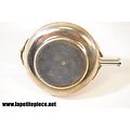 Passette à thé / tisane en métal argenté, début 20e Siècle