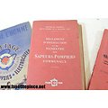 Livres sapeurs pompiers, années 1950  (Ardennes)