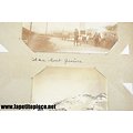 Album cartes postales et photos 1908 - voyage à vélo