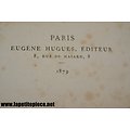 Victor Hugo : Napoléon le Petit, éditions Eugène Hugues 1879