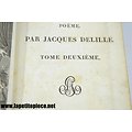 Livre 1806 - L'imagination poëme par Jacques Delille tome 2 Giguet et Michaud