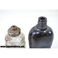 Lot de deux flacons de parfum années 1930. Lalique 1 oz Bottle made in France