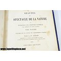 1877 - institution Rossat Charleville (Ardennes) Beautés du spectacle de la nature histoire naturelle