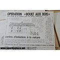 Feuilles supplément de la Hulotte - opération Boult aux Bois, centre d'initiation à la nature (Ardennes)