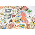 Lot timbres en vrac, oblitérés. France et Monde