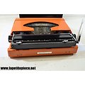 Machine à écrire silver reed 280 typewriter orange