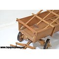 Charrette / chariot miniature - travail artisanal en bois