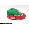 Casquette SEDAN CSSA fans service - Club Sportif Sedan Ardennes Depuis 1919 verte et rouge