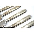 Série de 11 couteaux de table 19e Siècle - HEIDFELD métal argenté