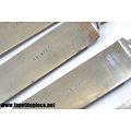 Série de 11 couteaux de table 19e Siècle - HEIDFELD métal argenté
