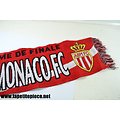 Echarpe Foot Stade de Reims AS MONACO FC Coupe de la ligne 1/8 de finale