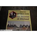 Affiche Les Ardennes de Rimbaud. 1991. Route Rimbaud Verlaine
