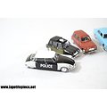 Lot miniatures Universal Hobbies 1:87 Renault 4 parisienne, R4 rouge, DS19 police, Peugeot 404, 2cv. HO