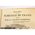 Reliure alamach 1839 1840 1841 par la Société Nationale