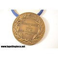 Médaille de table en bronze Sports et Loisirs, Morlon République Française