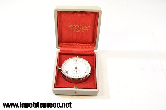 Chronomètre JAQUET - Made in Switzerland - Zivy & Cie Paris