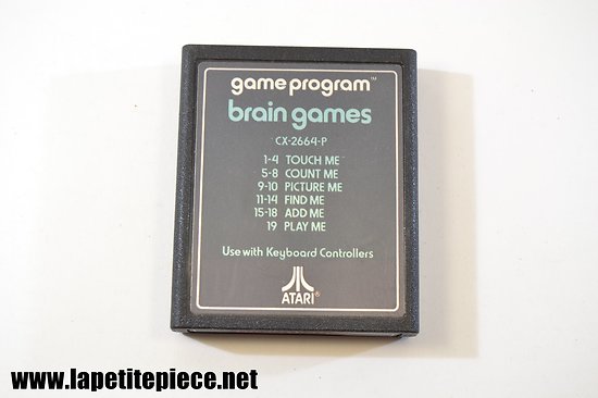 Atari Game Program: Brain Games CX-2664-P