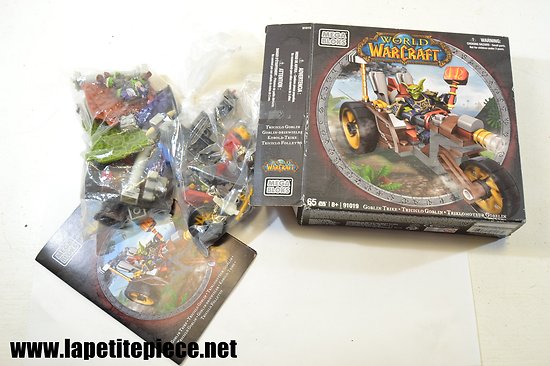  World of Warcraft Mega Blocks Set 91019 Gobelin + figurines et accesoires