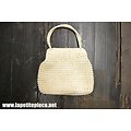 Sac à main vintage crochet MADE IN ITALY - années 1950 - 1960