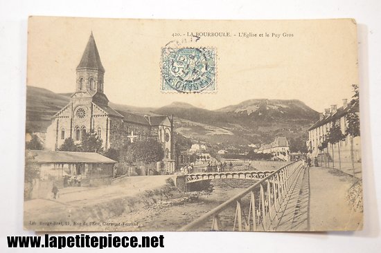 La Bourboule - l'Eglise et le Puy Gros