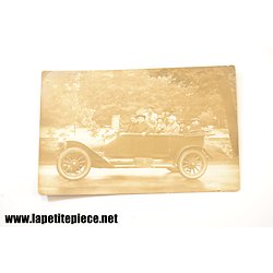 Carte postale photo - automobile ancienne 