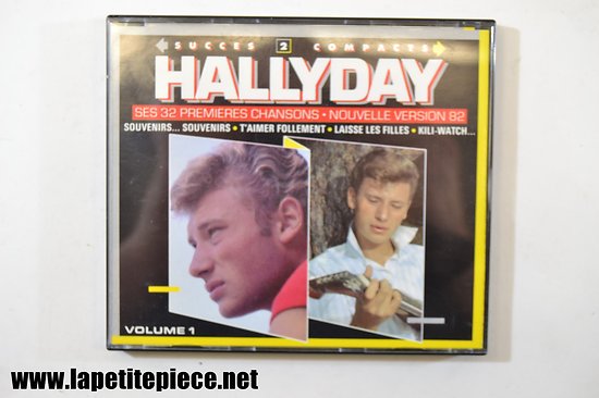 Johnny Hallyday - ses 32 premières chansons, nouvelle version 82 - volume 1 cd