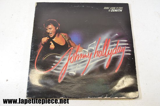 Johnny Hallyday - Au Zenith - double album 33T