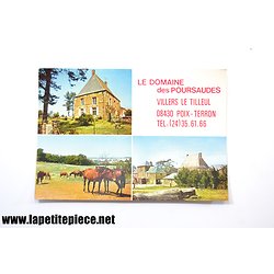Le Domaine des Poursaudes, Villers le Tilleul / Poix-Terron. Centre equestre 