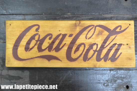 Repro panneau publicitaire Coca-Cola
